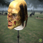 Zombie Adult Scary Latex Mask Latex Masks Drop Dead Design Studios