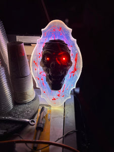 Zombie w/Flickering Eyes Gauges and LED Lights Drop Dead Design Studios 