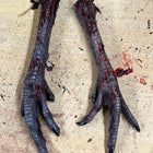 Giant Turkey Feet Realistic Props Drop Dead Design Studios Non Bloody 