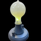 Industrial Light Bulb w/base Gauges and LED Lights Drop Dead Design Studios 