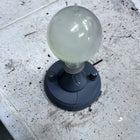 Industrial Light Bulb w/base Gauges and LED Lights Drop Dead Design Studios 