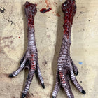 Giant Turkey Feet Realistic Props Drop Dead Design Studios 
