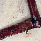 Straight Edge Long Blade Axe Prop Realistic Props Drop Dead Design Studios Bloody 