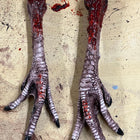 Giant Turkey Feet Realistic Props Drop Dead Design Studios Bloody 