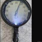 Round Gauge with Flickering LED Gauges and LED Lights Drop Dead Design Studios 