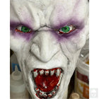 White Demon Latex Half Mask Latex Masks Drop Dead Design Studios 