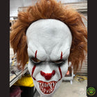 Pennywise 3/4 Latex Adult Mask Latex Masks Drop Dead Design Studios 