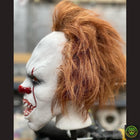 Pennywise 3/4 Latex Adult Mask Latex Masks Drop Dead Design Studios 