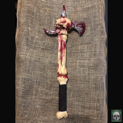 Skull Bone Axe Prop