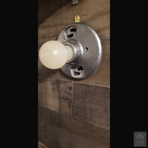 Small Flicker LED Bulb w/Fixture