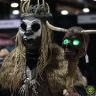 Voodoo Doctor Half Mask Latex Masks Drop Dead Design Studios 