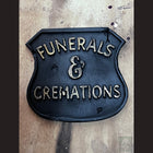Funeral and Cremation Sign